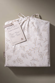 Juego de Sábanas Cotton Touch - Estampa Gardenias