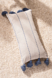 Almohadón Mechón Insertado Flecos 30x60cm