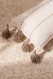 Almohadón Mechón Insertado Flecos 30x60cm