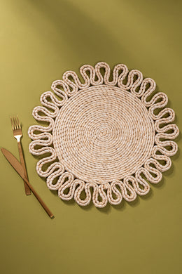 Individual Redondo Soga Rayitos 38cm