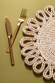 Individual Redondo Soga Rayitos 38cm