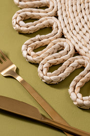 Individual Redondo Soga Rayitos 38cm