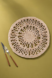 Individual Deco Redondo Fibra de Maíz de 38cm