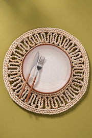 Individual Deco Redondo Fibra de Maíz de 38cm