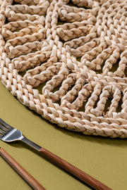 Individual Deco Redondo Fibra de Maíz de 38cm