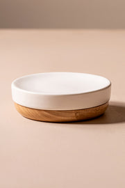 Set Completo de Baño en Cerámica y Madera