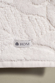 Toalla Visita Jacquard Hojas 450Gr/m2 de 30x50cm