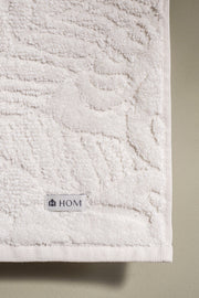 Toalla Visita Jacquard Hojas 450Gr/m2 de 30x50cm