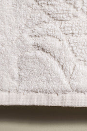 Toalla Visita Jacquard Hojas 450Gr/m2 de 30x50cm