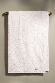 Toallón XL Jacquard Hojas 450Gr/m2 de 90x150cm