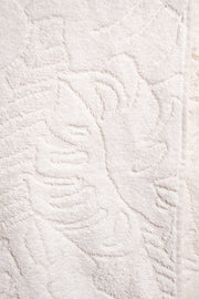 Toallón XL Jacquard Hojas 450Gr/m2 de 90x150cm