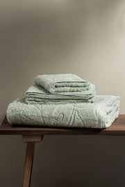 Toalla de Mano Jacquard Hojas 450Gr/m2 de 48x80cm