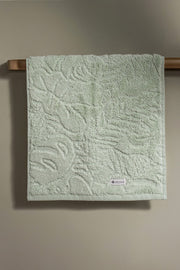 Toalla Visita Jacquard Hojas 450Gr/m2 de 30x50cm