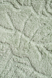 Toalla Visita Jacquard Hojas 450Gr/m2 de 30x50cm