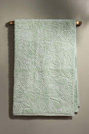 Toallón XL Jacquard Hojas 450Gr/m2 de 90x150cm