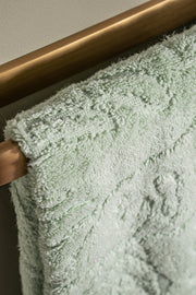 Toallón XL Jacquard Hojas 450Gr/m2 de 90x150cm