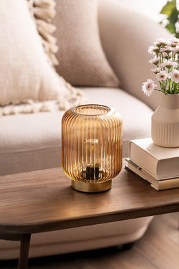 Lámpara Inalámbrica de Vidrio Gold