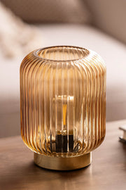 Lámpara Inalámbrica de Vidrio Gold