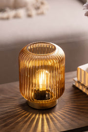 Lámpara Inalámbrica de Vidrio Gold