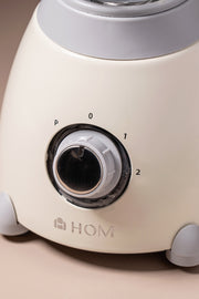 Licuadora Retro con Vaso de Vidrio 1.5L