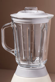 Licuadora Retro con Vaso de Vidrio 1.5L