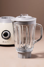 Licuadora Retro con Vaso de Vidrio 1.5L