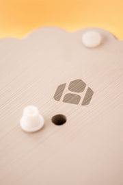 Maceta Poli Resina Acanalada Grande