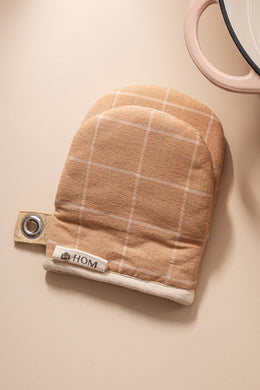 Manopla de Cocina a Cuadros