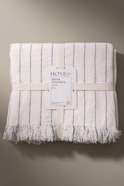 Manta Chenille con Raya Pespunte de 120cm x 150cm