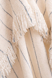 Manta Chenille con Raya Pespunte de 120cm x 150cm