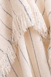 Manta Chenille con Raya Pespunte de 120cm x 150cm