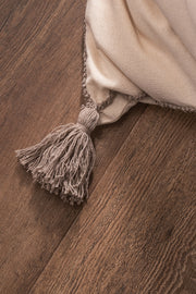 Funda Nórdica 100% Algodón Bordada con Borlas