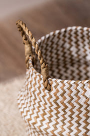 Canasto Plegable Sea Grass de D27cm x H27cm