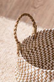 Canasto Plegable Sea Grass de D27cm x H27cm