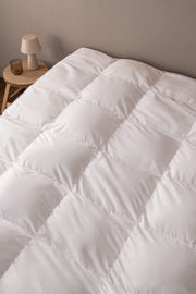 Pillow cubrecolchón Tela 100% Algodón con relleno de Fibra Power