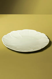 Plato Playo de 27cm Glaze Flower Petal Verde