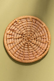 Setx6 Posa Vasos 10cm Rattan