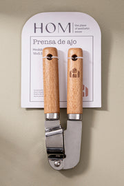 Prensa de Ajo Mango de Madera