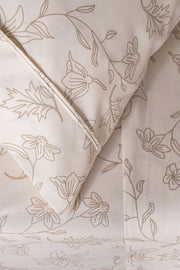 Juego de Sábanas Cotton Touch - Estampa Gardenias