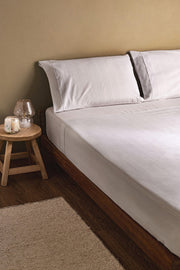 Juego de Sábanas Cotton Touch - Rayadas Gris