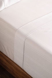 Juego de Sábanas Cotton Touch - Rayadas Gris