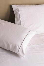 Juego de Sábanas Cotton Touch - Rayadas Gris