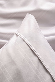 Juego de Sábanas Cotton Touch - Rayadas Gris