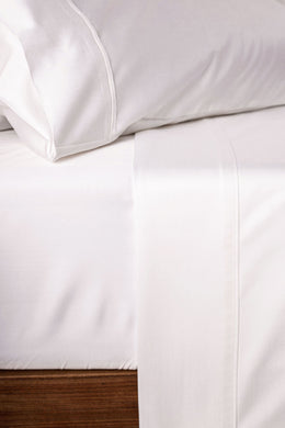 Juego de Sábanas 100% Bambú de 1000 Hilos Blanco