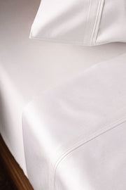 Juego de Sábanas 100% Bambú de 1000 Hilos Blanco