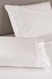 Juego de Sábanas 100% Bambú de 1000 Hilos Blanco