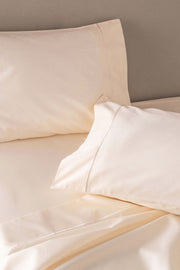 Juego de Sábanas de Satén de 500 Hilos 100% Algodón