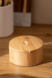 Contenedor de Bamboo con Cuchara