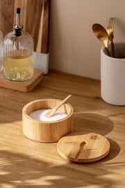 Contenedor de Bamboo con Cuchara