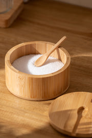 Contenedor de Bamboo con Cuchara
